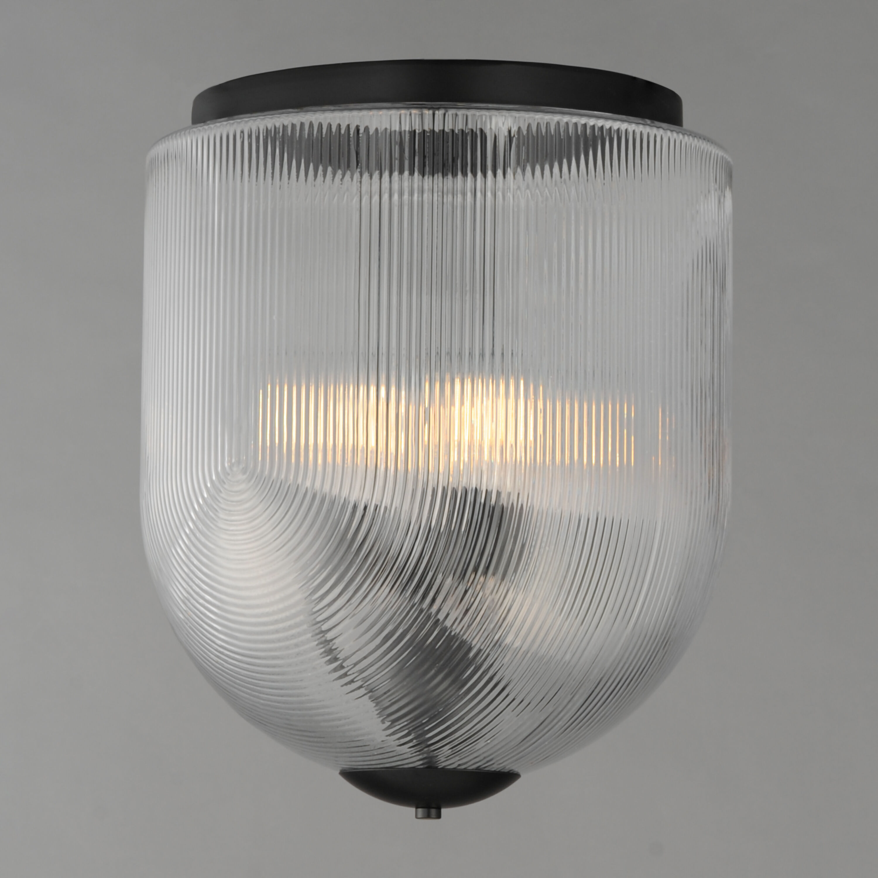 Dune 4 Light 15.75 inch Black Semi-Flush Mount Ceiling Light