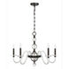 Aragon 5 Light 29 inch Mediterranean Bronze Chandelier Ceiling Light