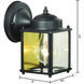 Tipton 1 Light 7.5 inch Painted Bronze Outdoor Sconce
