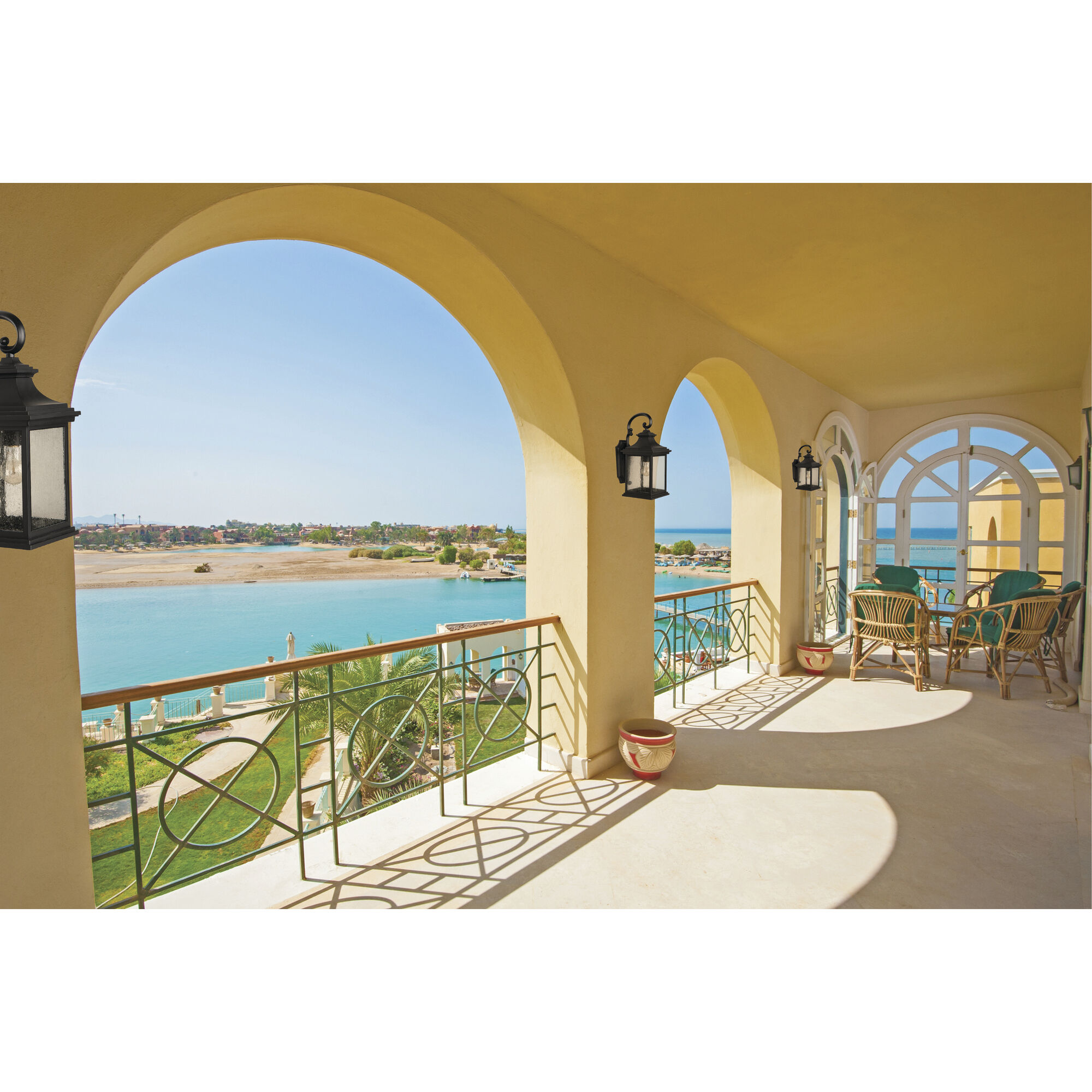 Gentry 1 Light 12 inch Midnight Outdoor Pendant, Large