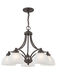 Somerset 5 Light 25 inch English Bronze Dinette Chandelier Ceiling Light