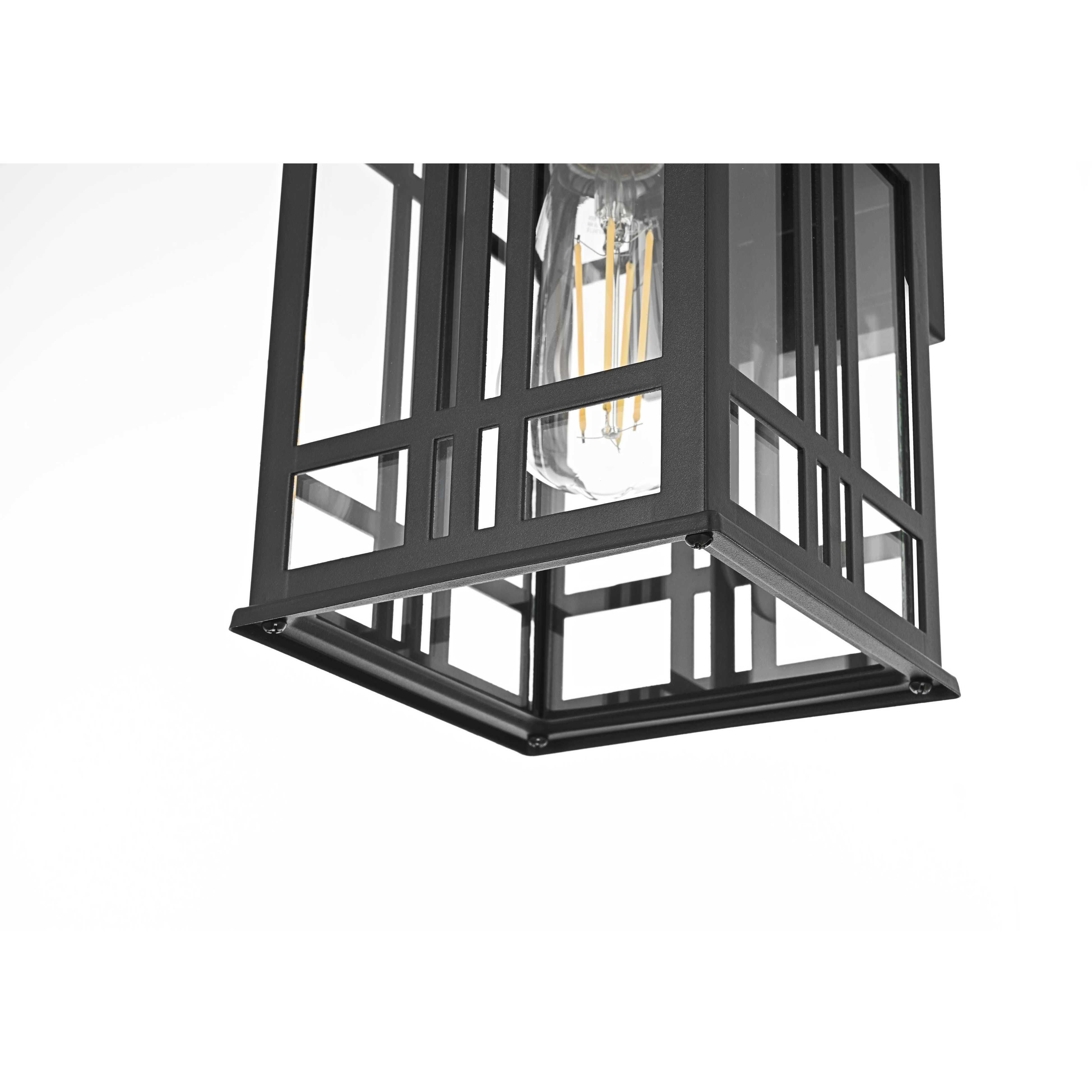 Harley 1 Light 13 inch Black Outdoor Wall Sconce