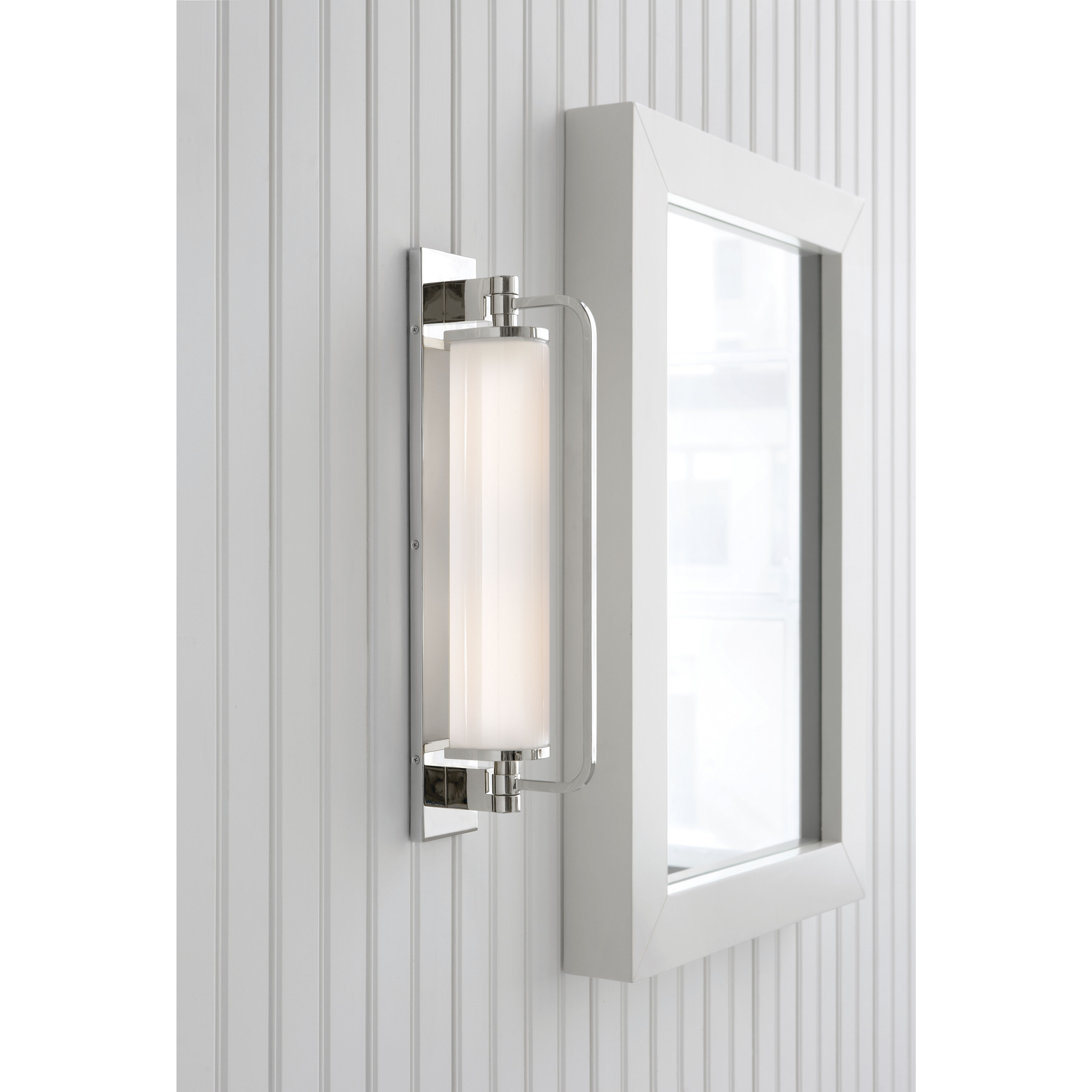Thomas O'Brien Keeley 2 Light 3.5 inch Polished Nickel Tall Pivoting Bath Sconce Wall Light