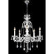 Palace Ice 5 Light 21 inch Silver Chandelier Ceiling Light