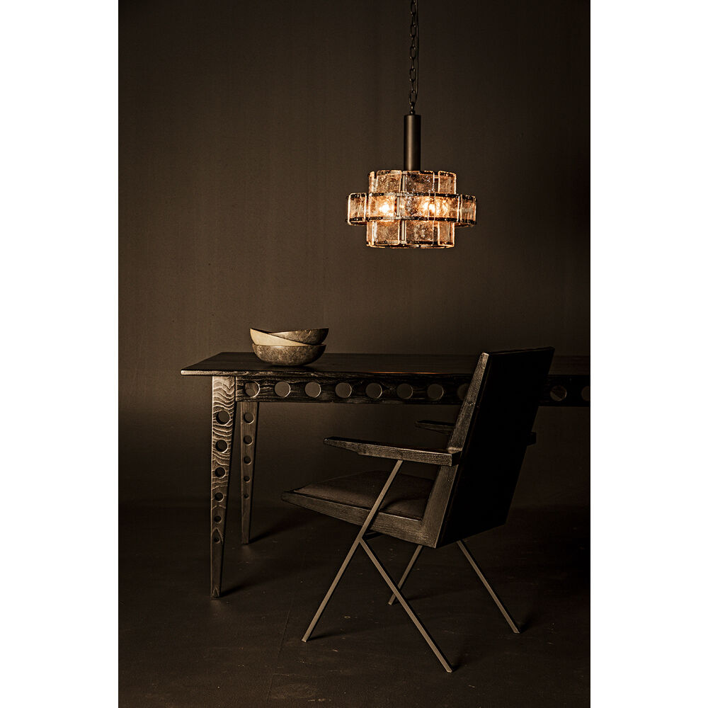 Pericles 76 X 36 inch Charcoal Black Table/Desk