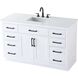 Alden 54 X 35 inch White Bathroom Vanity Cabinet