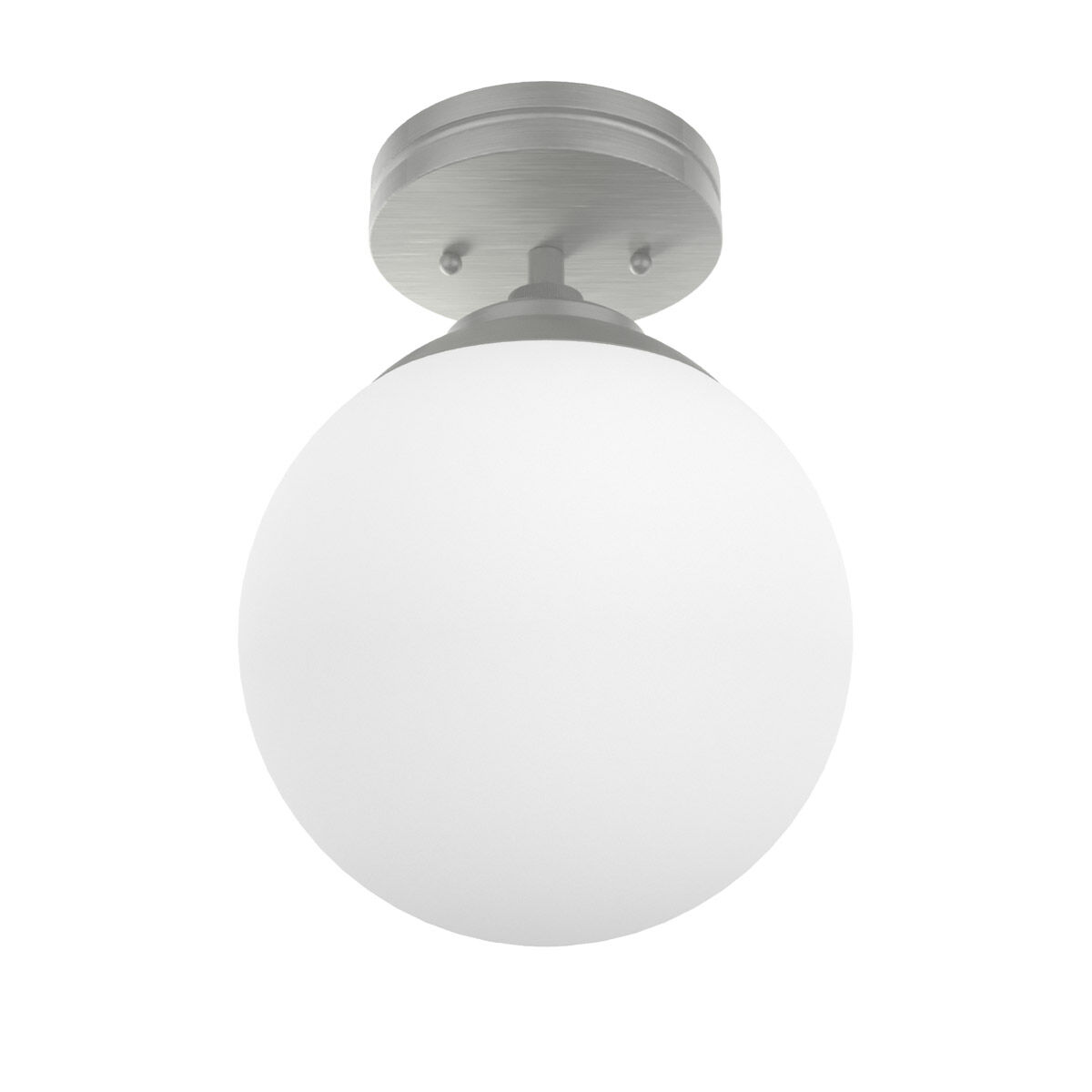 Hepburn 1 Light 8 inch Brushed Nickel Semi-Flush Mount Ceiling Light