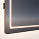Compact 36 X 36 inch Black LED Lighted Mirror, Vanita by Oxygen