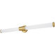 Warwick LED 40.25 inch Modern Gold Bathroom Vanity Wall Light