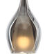 Jericho 3 Light 5.88 inch Matte Black Pendant Ceiling Light