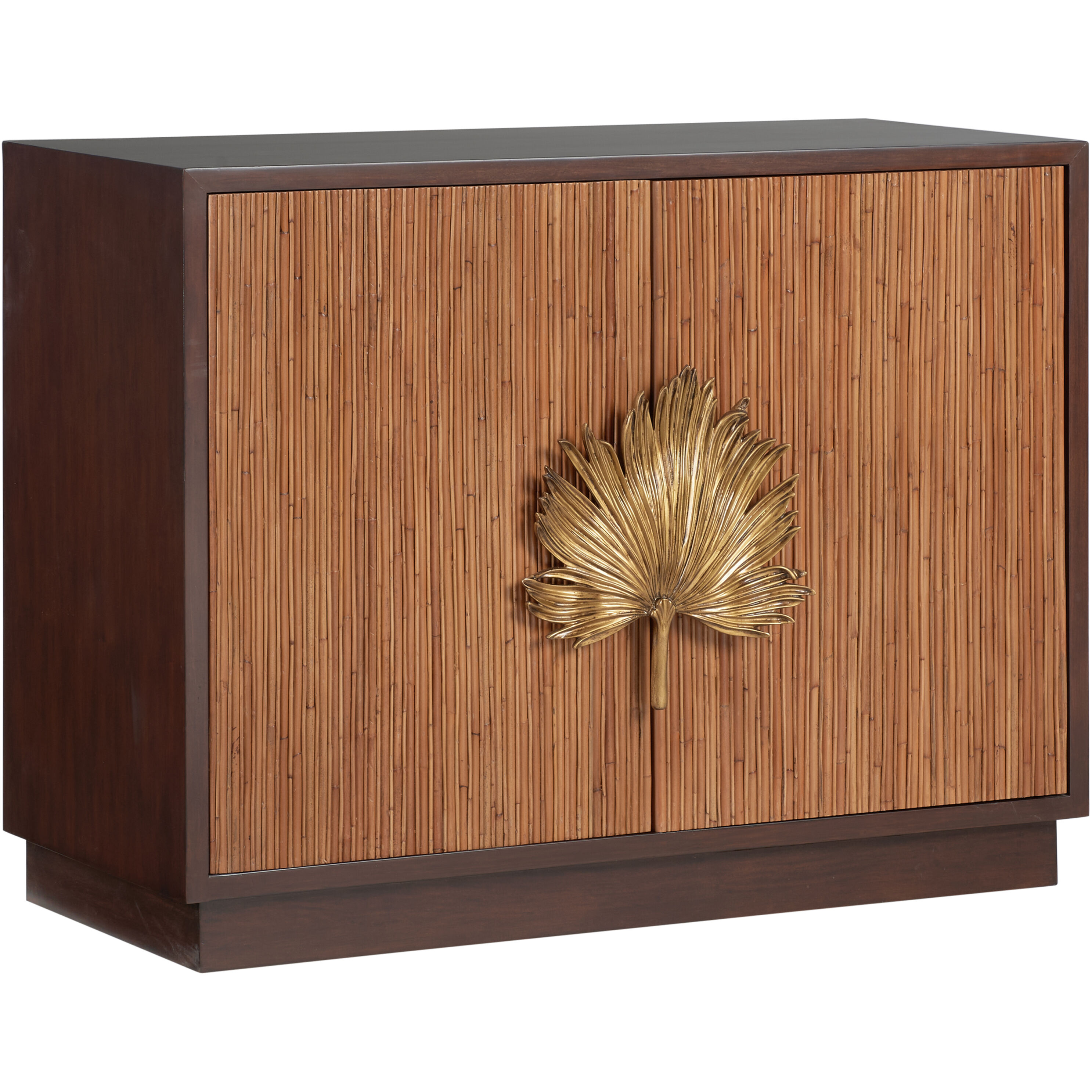 Bamboo Brown and White/Cream Cabinet