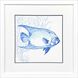 Indigo Ocean Blue Framed Art, Propac