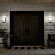 Tremillo 1 Light 14 inch Black Outdoor Wall, Medium