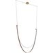 Ayers LED 59 inch Champagne Gold and Black and Brown Linear Chandelier Ceiling Light