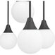 Valadon 9 Light 30 inch Matte Black Chandelier Ceiling Light, Large