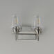 Goblet 2 Light 14 inch Satin Nickel Bath Vanity Wall Light