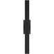 Davis LED 36 inch Black Outdoor Wall Lantern