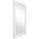 Countess 96 X 48 inch White Mirror
