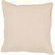Solid 18 inch Bright Yellow Pillow Kit