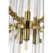 Sienna 6 Light 23 inch Gold Pendant Ceiling Light