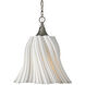 Twirl 1 Light 18 inch Antique Brushed Nickel Pendant Ceiling Light