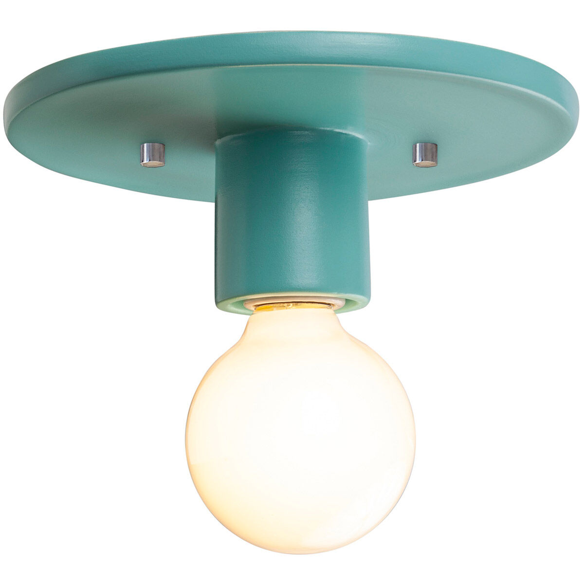 Radiance Collection 1 Light 8 inch Reflecting Pool Flush Mount Ceiling Light