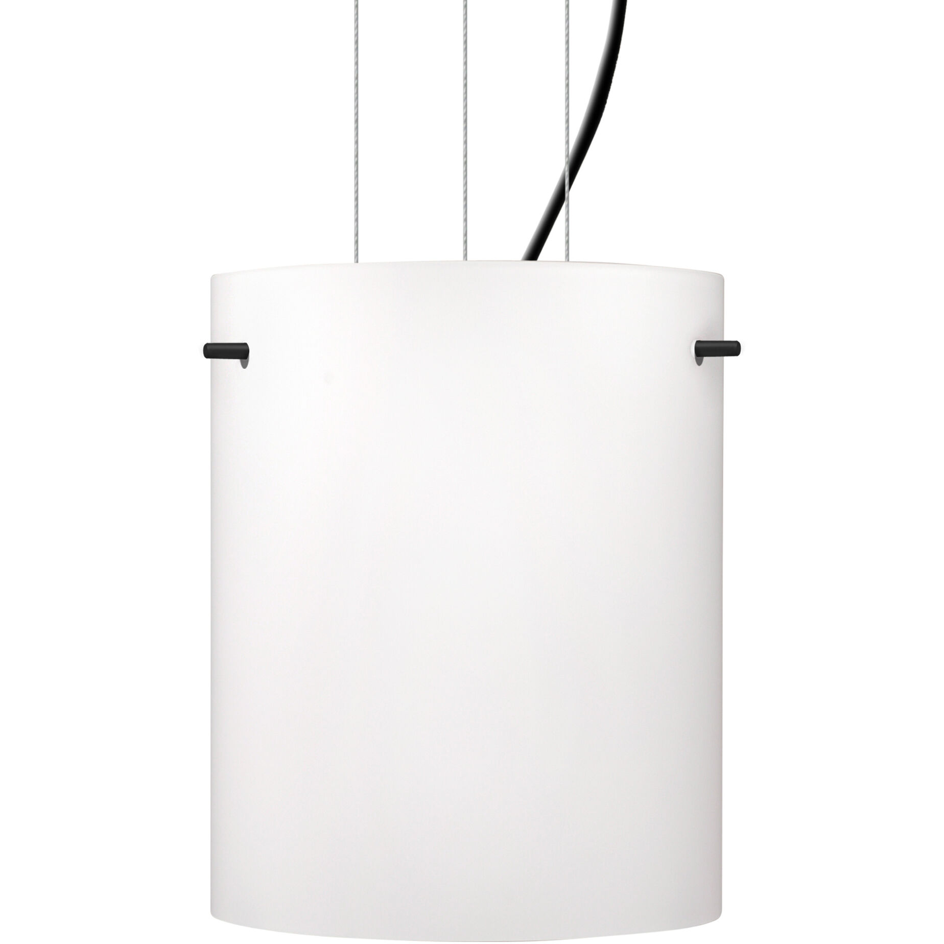 Tamburo 8 LED Black Cable Pendant Ceiling Light