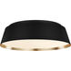 ED Ellen DeGeneres Asher 4 Light 19 inch Midnight Black Flush Mount Ceiling Light