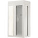 Lafayette 1 Light 11 inch Brushed Nickel Outdoor ADA Wall Lantern