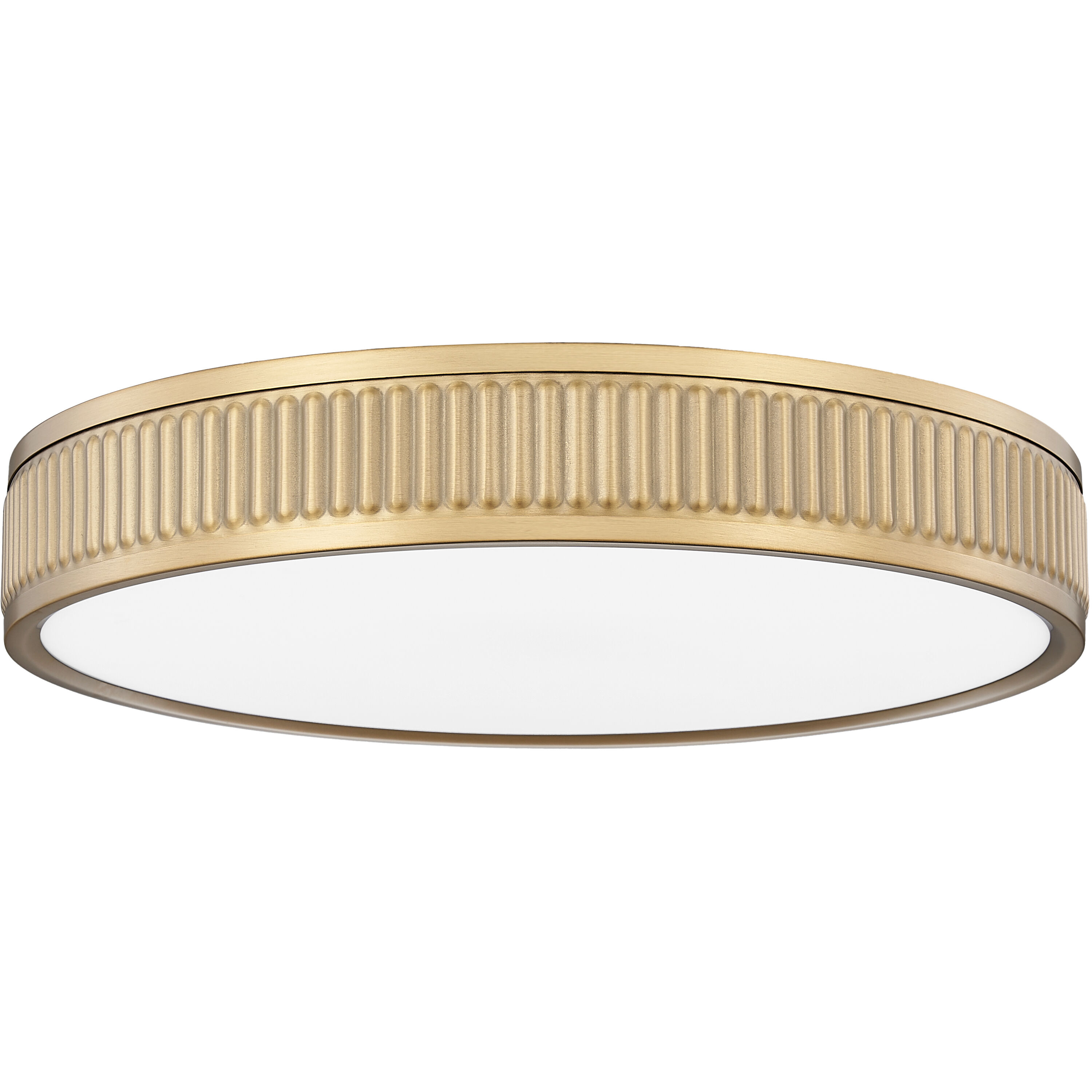 Stari LED 16.75 inch Modern Gold Flush Mount Ceiling Light