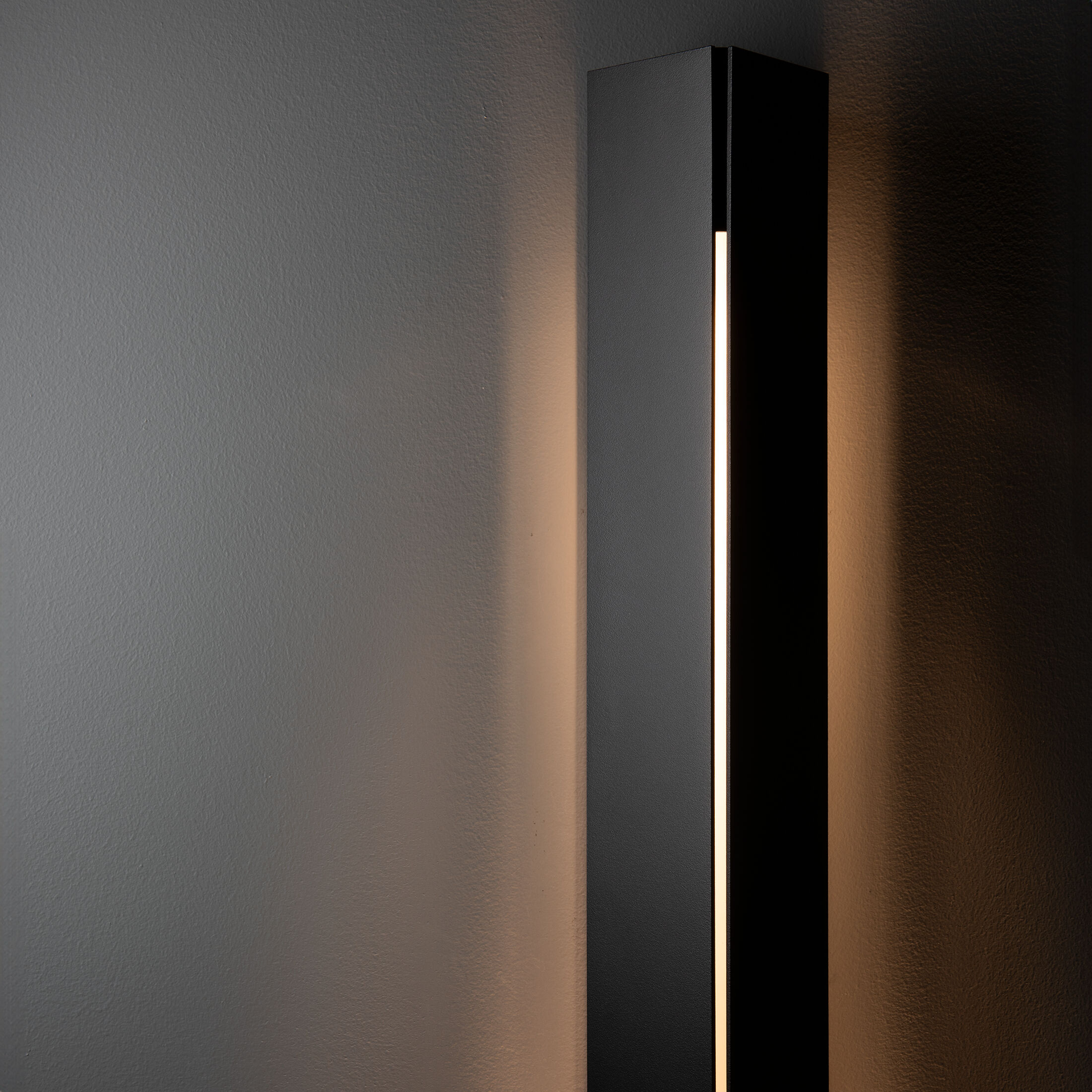 Gallery 2 Light 59.5 inch Coastal Black Outdoor Sconce, Large