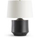 Syracuse 22.5 inch 150.00 watt Black Light Sheen Table Lamp Portable Light