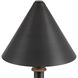 Traipse 18 inch 2 watt Oil Rubbed Bronze Cordless Table Lamp Portable Light