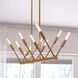 Warwick Linear Chandelier Island Pendant Ceiling Light