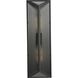 Bristol 2 Light 24 inch Matte Black Outdoor Wall Lantern
