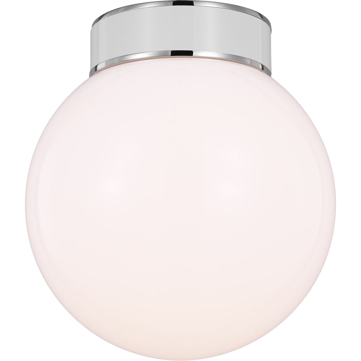 kate spade new york Monroe 1 Light 8.5 inch Polished Nickel Flush Mount Ceiling Light in Polished Nickel / Gloss White