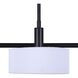 Carmynn LED 8.13 inch Black Pendant Ceiling Light