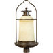 Portofino 1 Light 27.5 inch Aged Bronze Post Mount