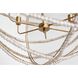 Ava 34 inch Gold Chandelier Ceiling Light