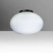 Pape 12 1 Light 11.75 inch Black Semi-Flush Mount Ceiling Light