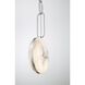 Disuco LED 7 inch Chrome Pendants Ceiling Light