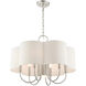 Solstice 7 Light 24 inch Brushed Nickel Chandelier Ceiling Light