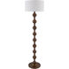 Saline 61 inch 60 watt Painted Accent Floor Lamp Portable Light