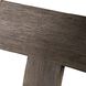 Cellini 39.5 inch Weathered Gray and Oyster White Outdoor Counter Stool