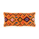 Settat 32 X 14 inch Burnt Orange/Coral/Black/Bright Red/Dark Blue Pillow Kit, Lumbar