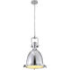 Canada 1 Light 14 inch Chrome Pendant Ceiling Light