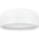 Campton 2 Light 14 inch White Drum Shade Flush Mount Ceiling Light