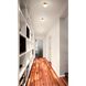 Julep LED 6 inch Brushed Gold Semi-Flush Mount Ceiling Light