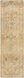 Antique One of a Kind 109 X 35 inch Tan Rug, Runner