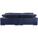 Plunge 106 X 46 inch Blue Sectional